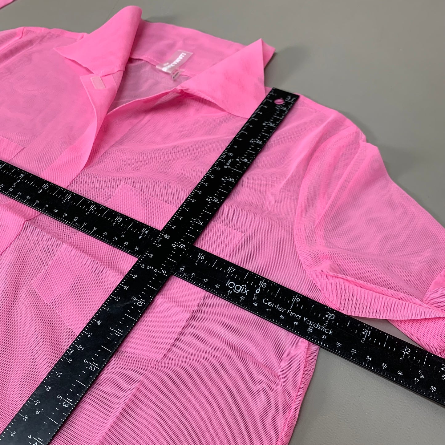NORMA KAMALI Nk Shirt w/ Faux Pockets Sz XS/34 Candy Pink ST1236MS963966