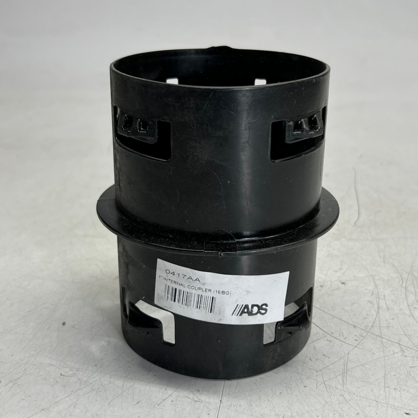 ADS (2 PACK) Internal Coupler 4" Black O417AA