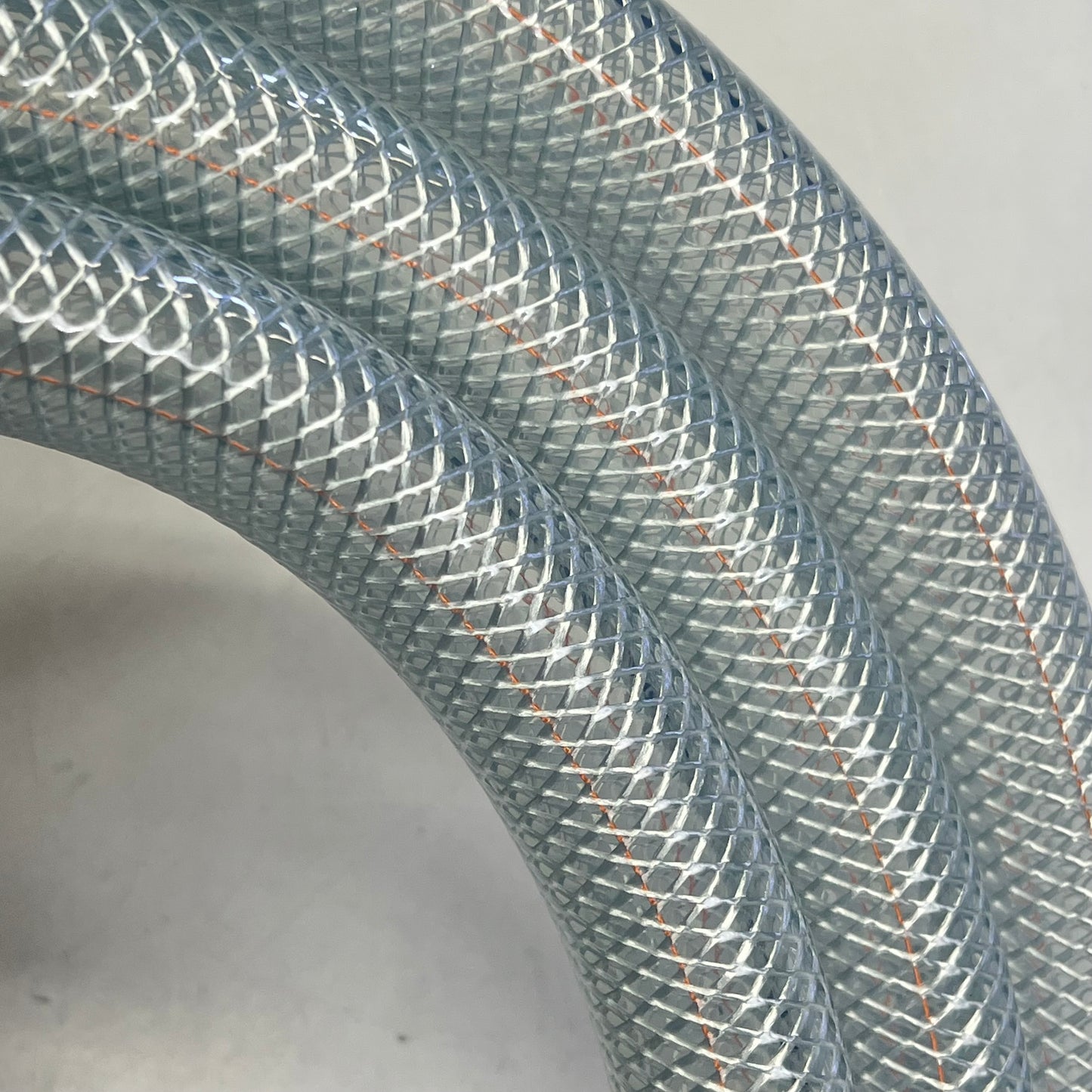KURI TEC Clear Braid Food & Beverage Hose 1" ID 1-19/64" OD 10' K3150-16-10