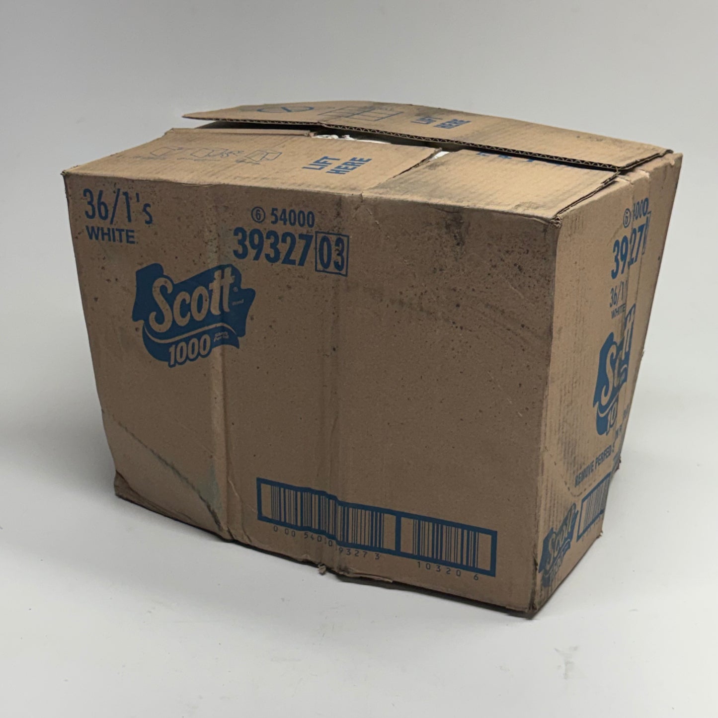 ZA@ SCOTT (36 PACK) Bath Tissue Single Roll 39327 (AS-IS, Some Rolls May be Slightly Damaged)