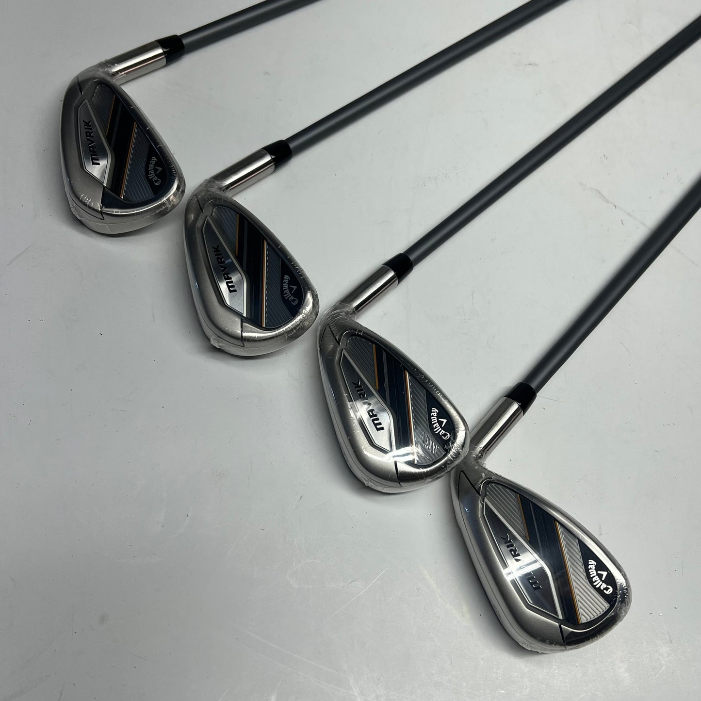 CALLAWAY (SET OF 4) Catalyst 65 5.5 Shaft & Grip W/ Maverick Irons 7,8,9 & P