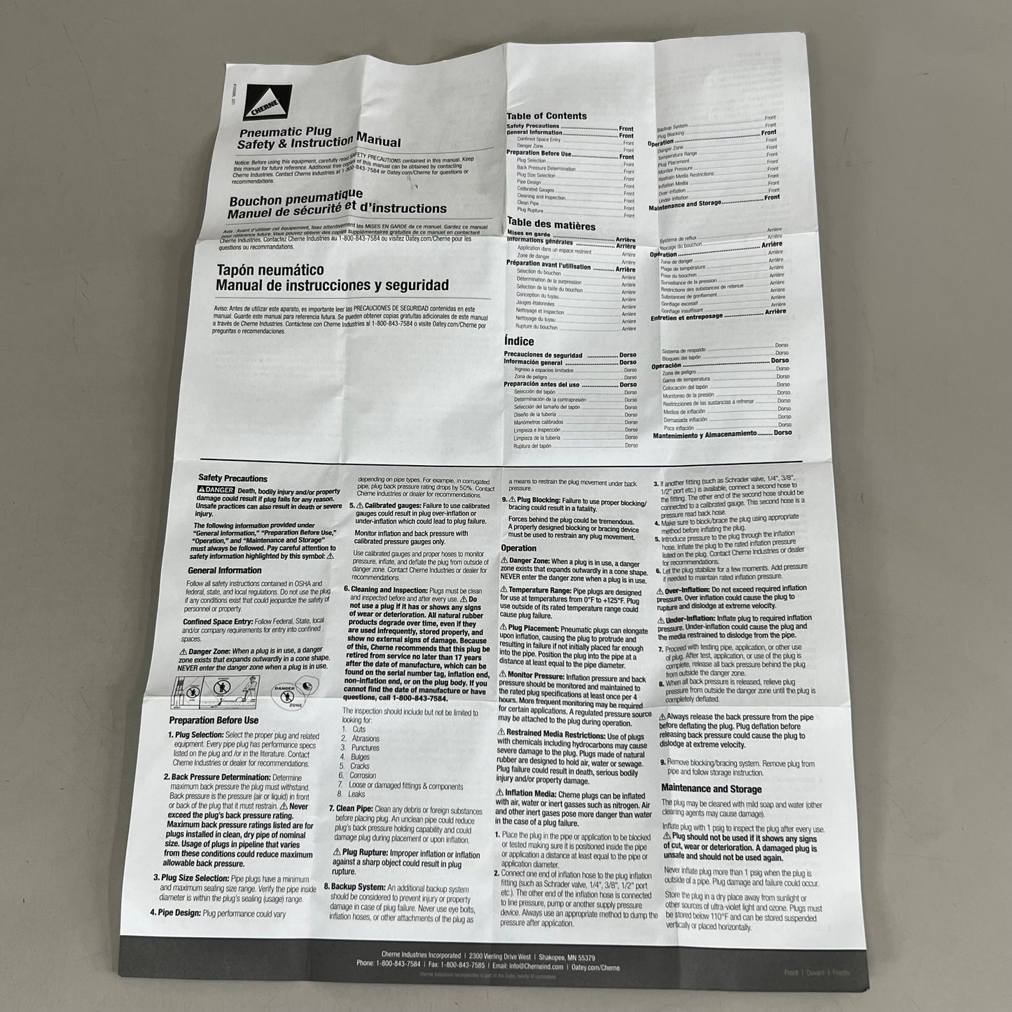 OATEY Cherne Bulk Test-Ball Plugs With Individual Display Bags 3" Black 240038