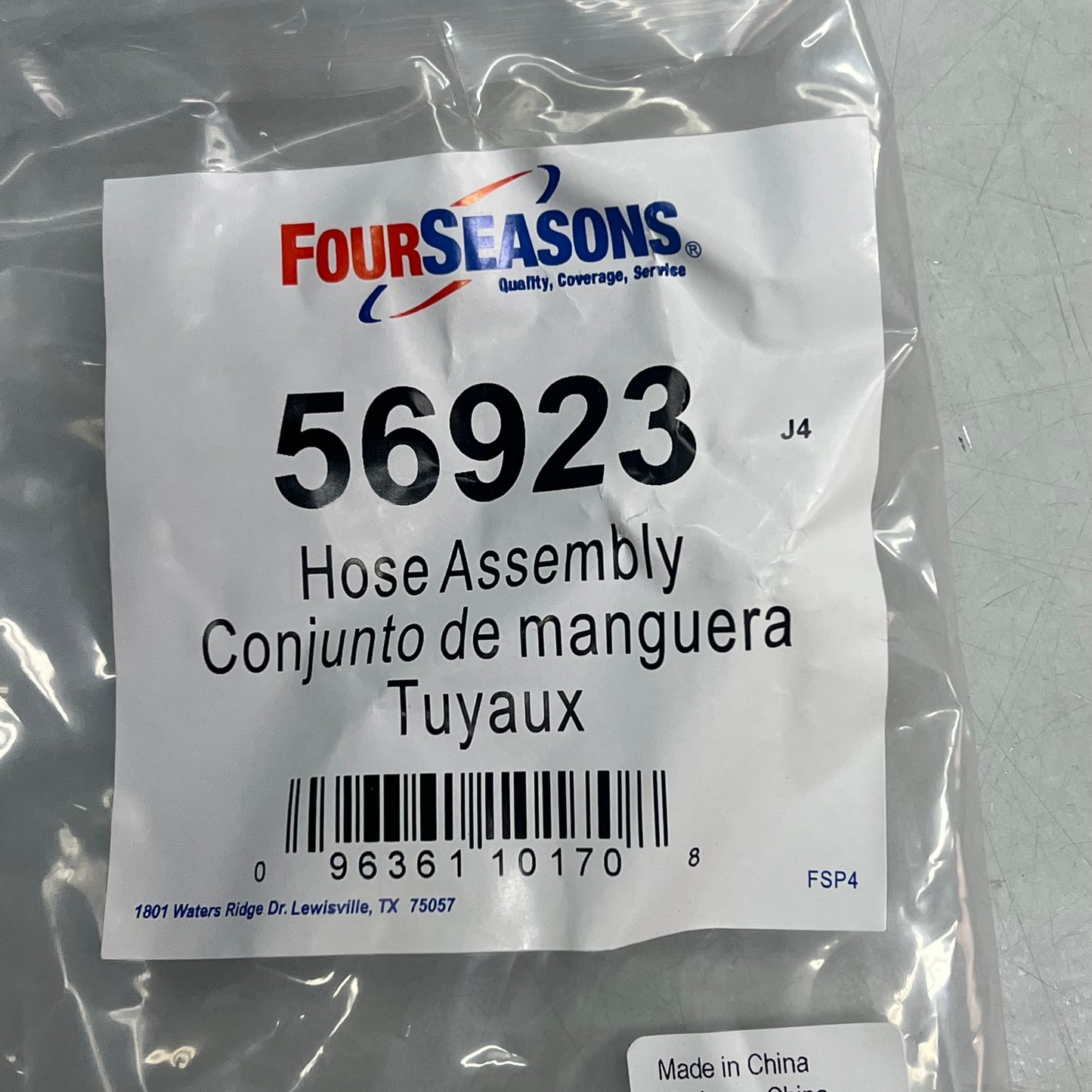 FOUR SEASONS A/C Refrigerant Suction Hose For Ford Focus Vehicle Models 56923
