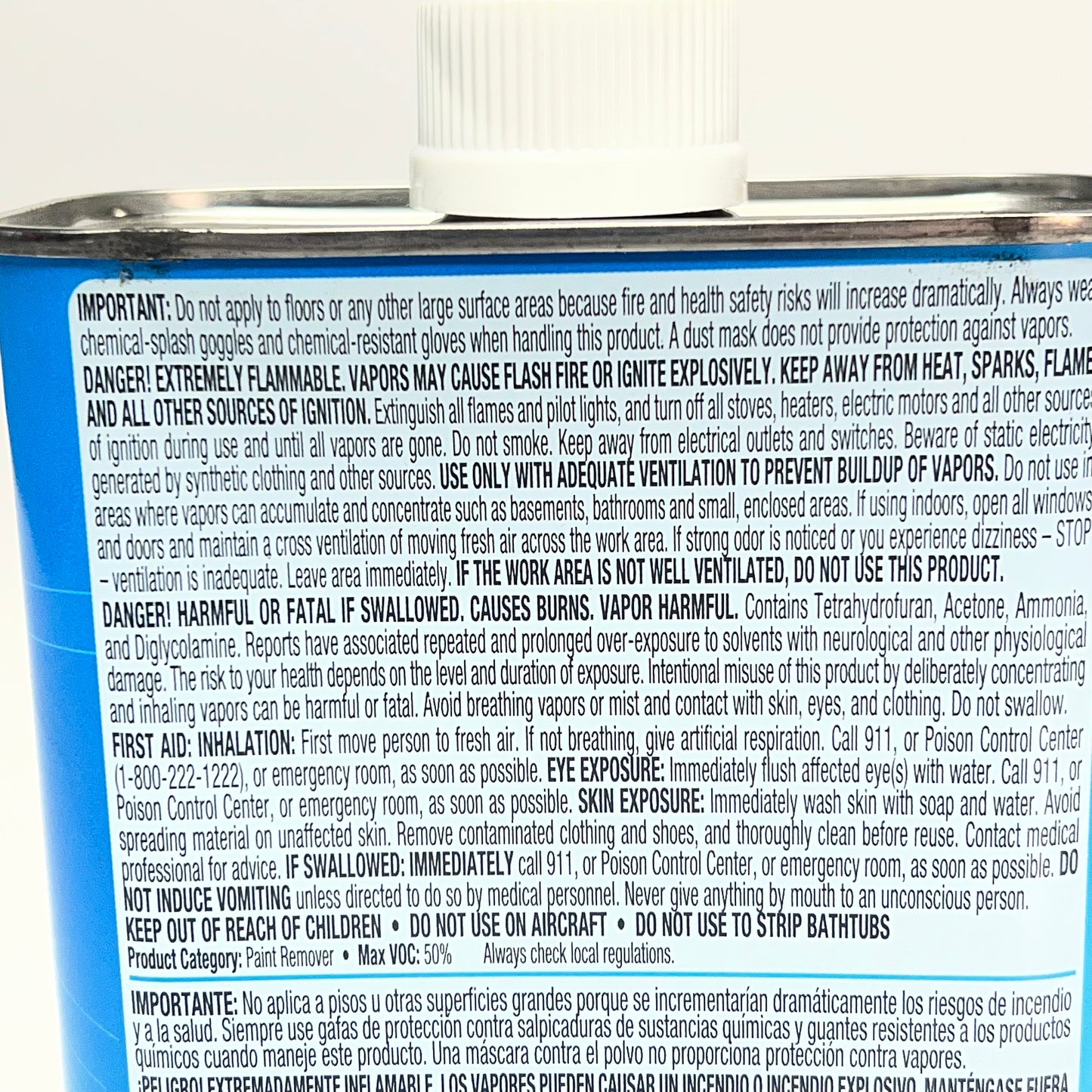 ZA@ KLEAN STRIP Aircraft Non-methylene Chloride Paint Remover 1 Quart C1322