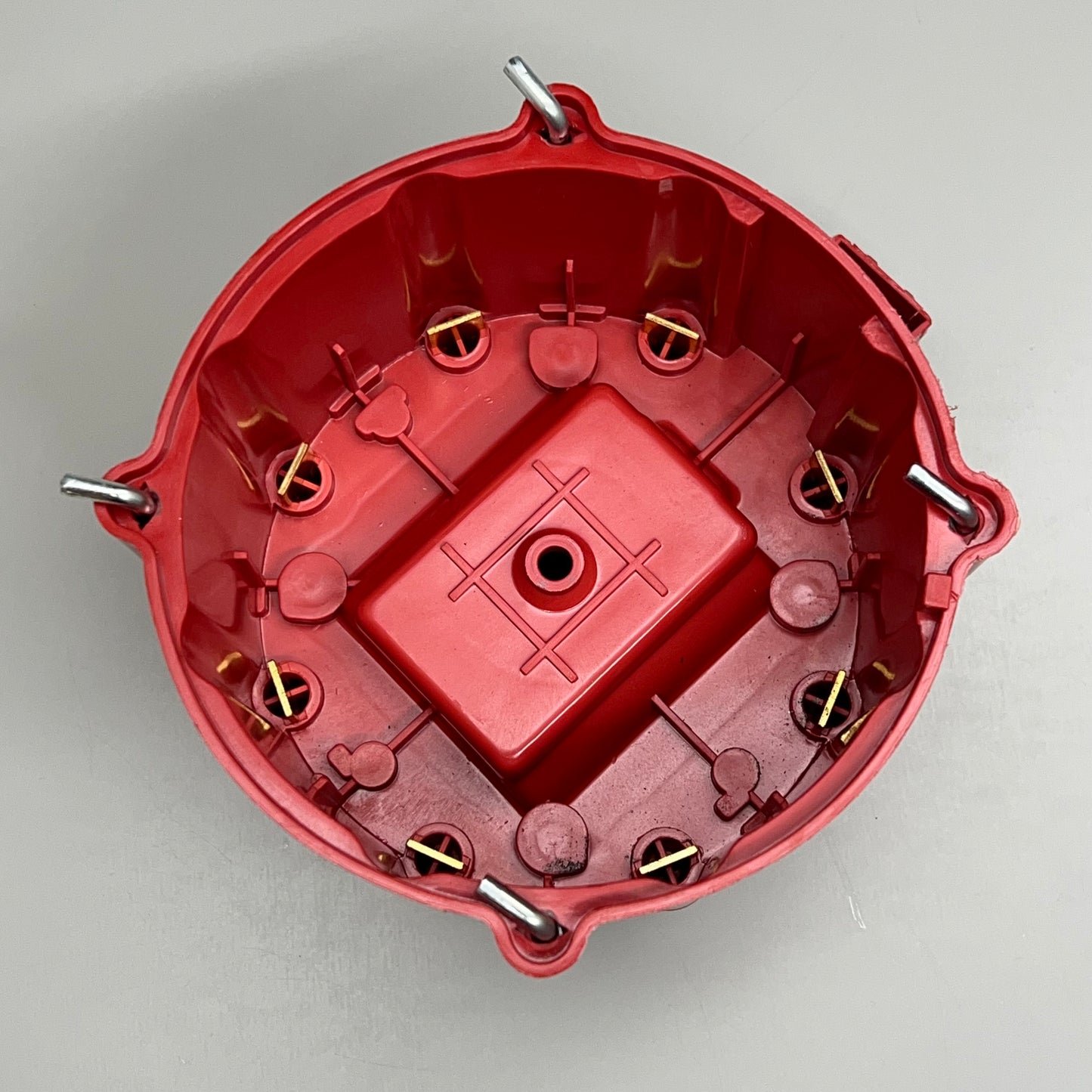 PERTRONIX Flame-Thrower HEI Distributor Cap & Rotor Kit 60 KV Rated Red D4001