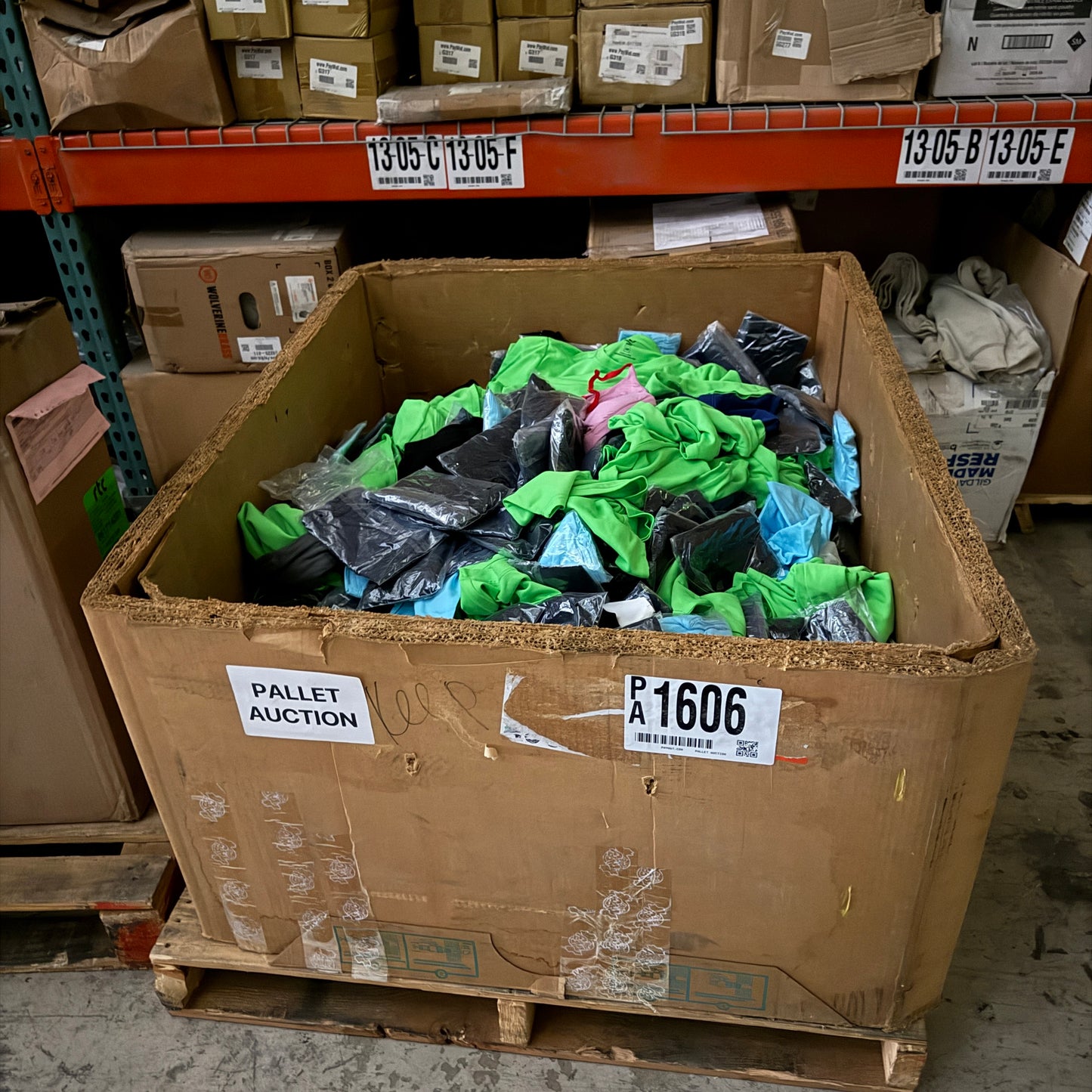 ZA@ Pallet of MIXED Men’s Women’s, & Children’s Clothing, (AS-IS)