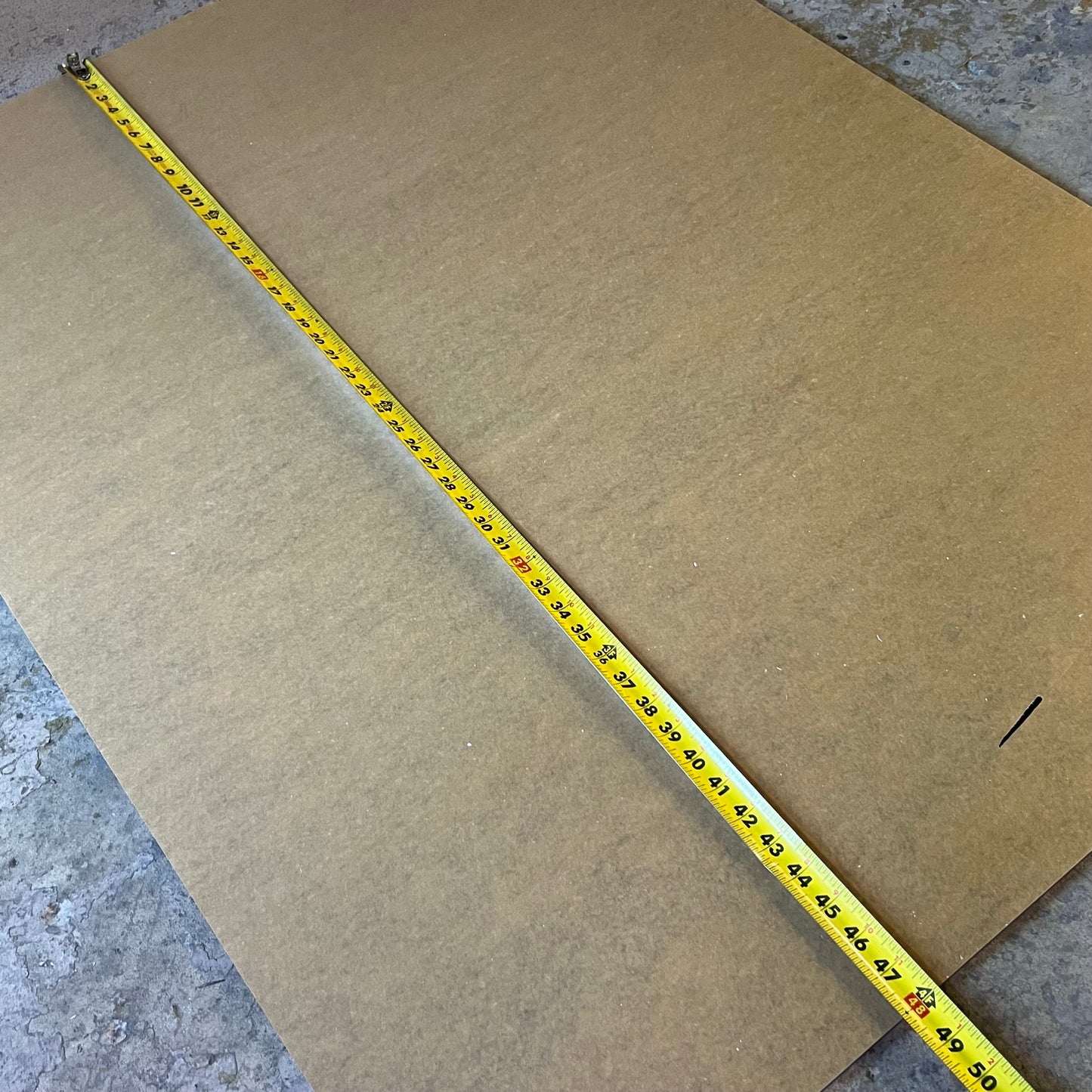 Colored Cast Acrylic Sheet, Transparent Gray Sz 48"L x 36"W x 3mm, LS-88704450