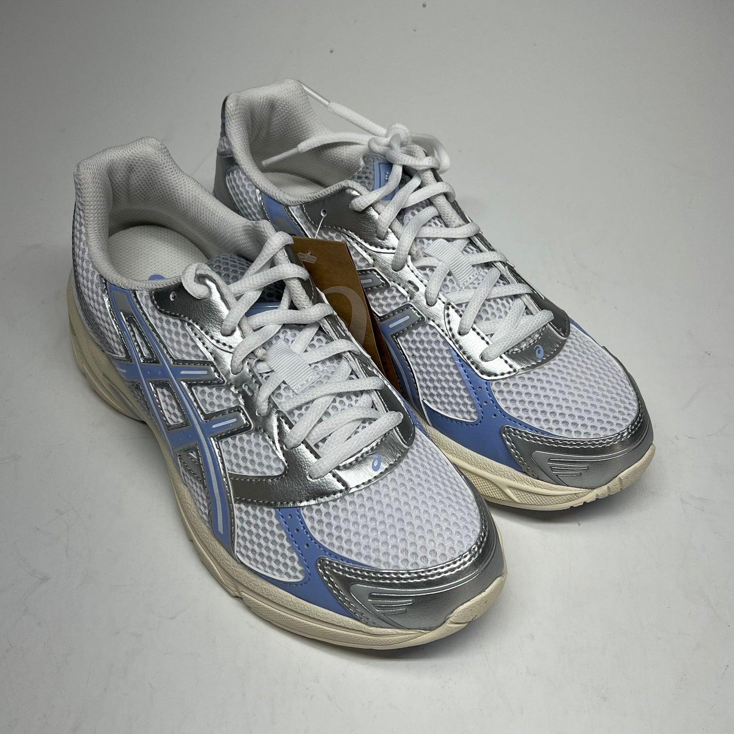 ASICS Gel-1130 Athletic Mesh Sneaker M Sz 6 W Sz 7.5 White / Light Sapphire