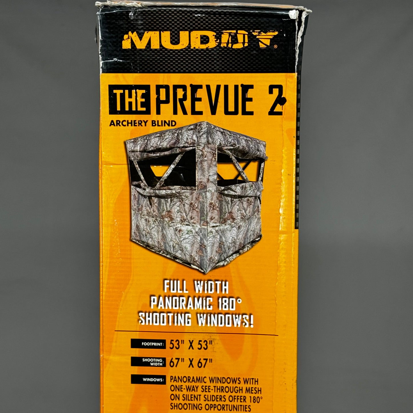 MUDDY The Prevue See Through Archery Blind Quick Set Hub System MUD-PVB2