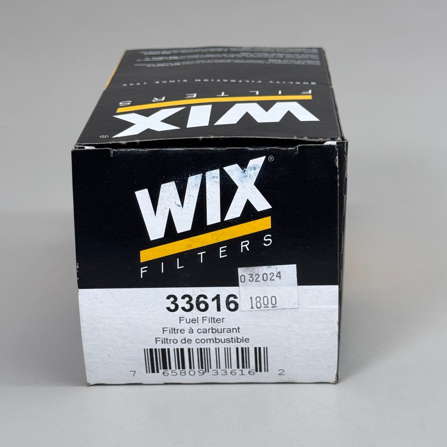 WIX FILTERS Fuel/Water Separator Filters 4 Micron Rate Cellulose Material 33616