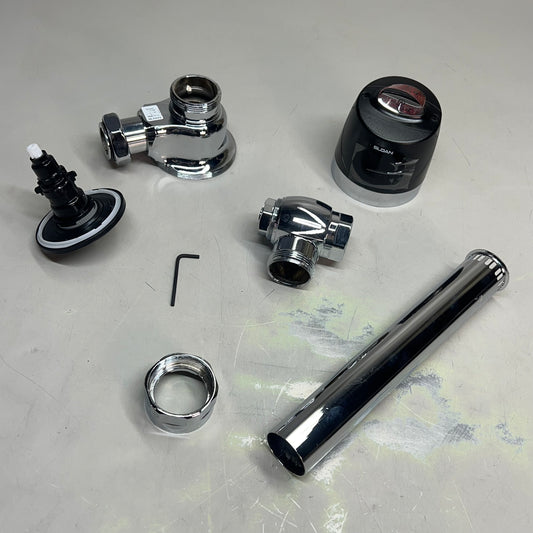 SLOAN OPTIMA PLUS Battery Powered Sensor Activated Flushometer Chrome 8111-1.28