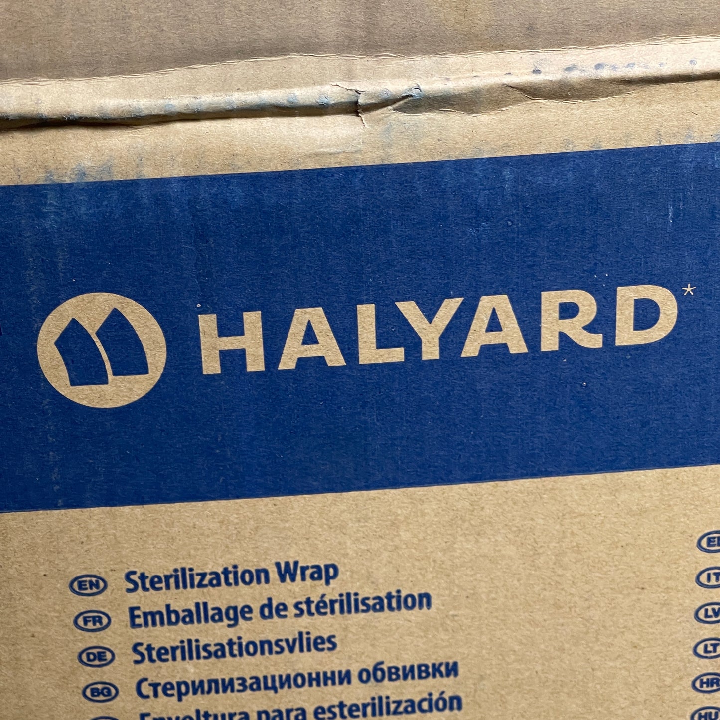 HALYARD 480-PACK! Quick Check Sterilization Wrap H100 15" x 15" Light Blue 34170