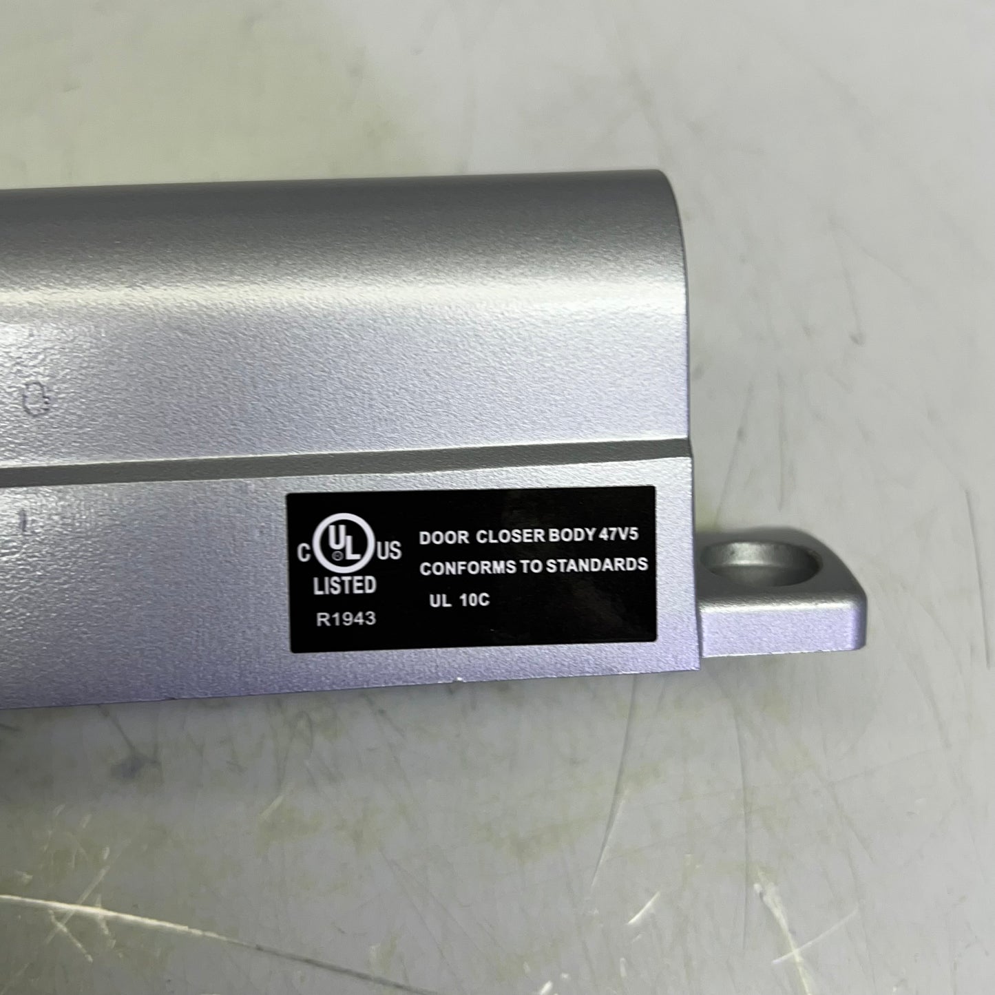 FALCON Door Closer Grade 1 Fully Adjustable  Sizes 1-6 Aluminum AL/689 SC81A