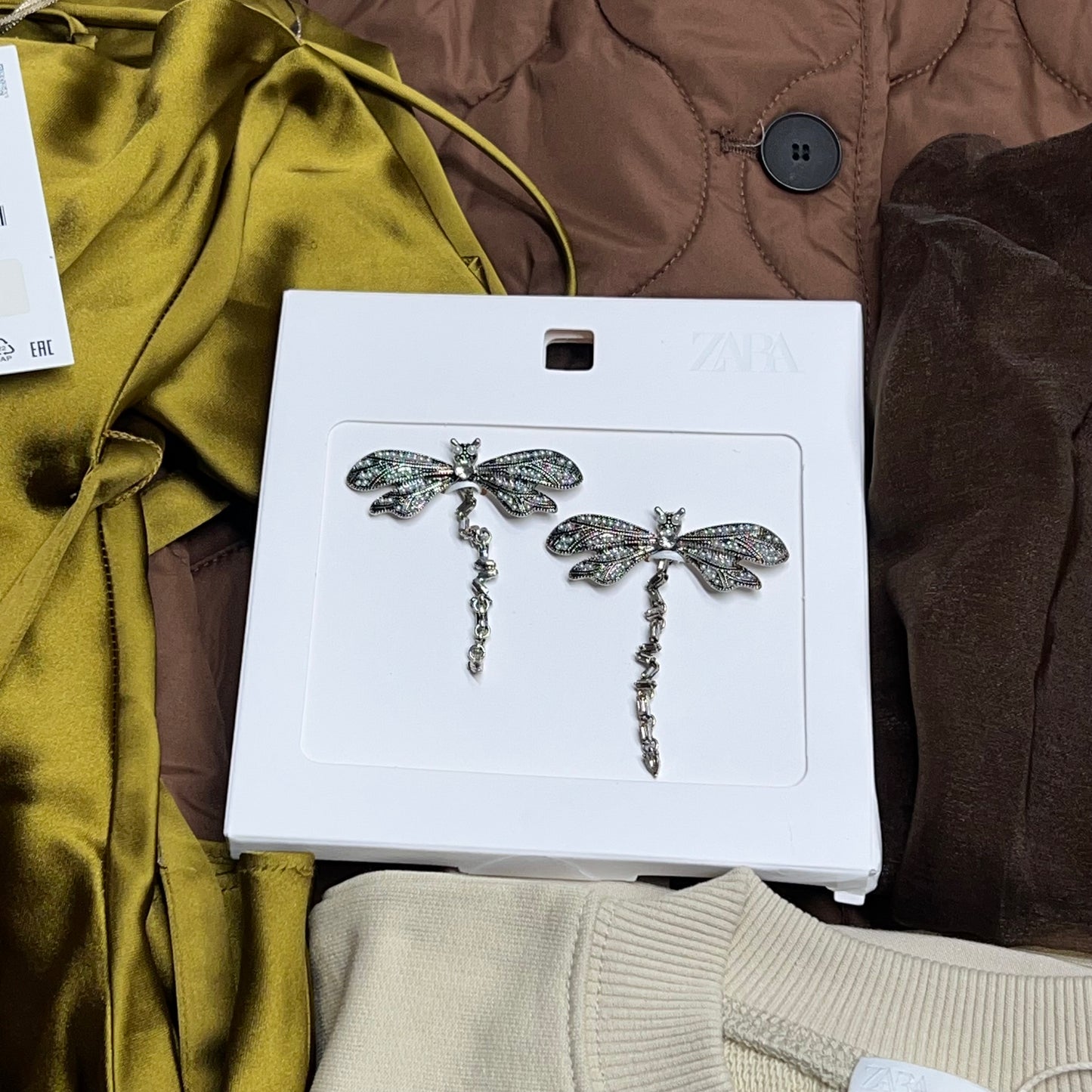 ZA@ ZARA Lot of Assorted Clothing Quilted Coat, Dress, Pullover & Pants Women's Sz S/M/XL Multicolor