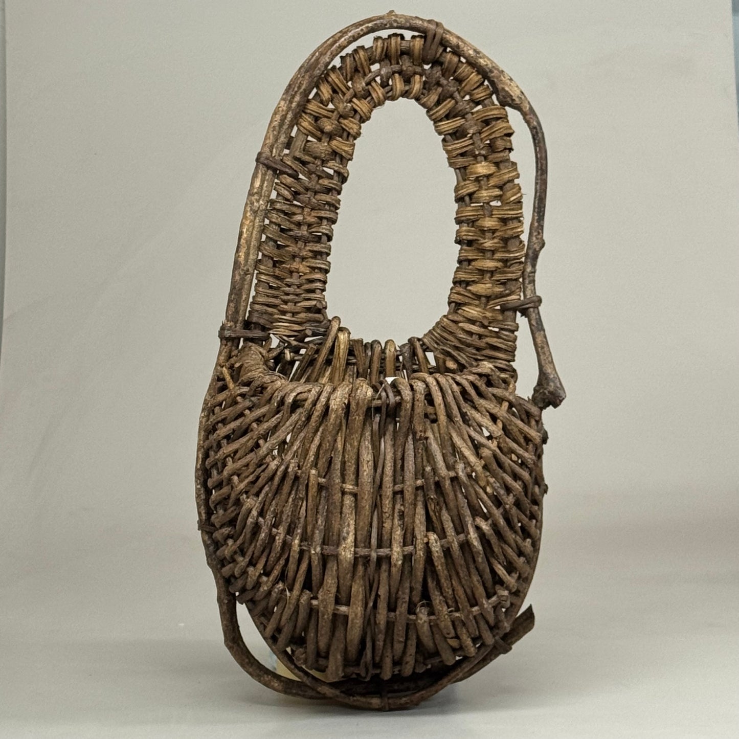 RAZ IMPORTS Vine Wall Basket Wall Decor 15.5" L X 7.5" W X 27" H Brown 4421038