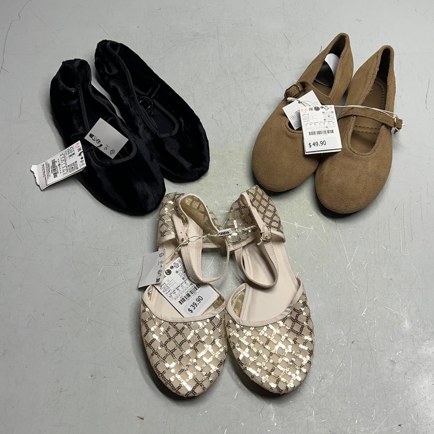 ZA@ ZARA Lot of Assorted Clothing & Shoes Girl's Sz 13-14 / Women's Sz S / 38 Multicolor