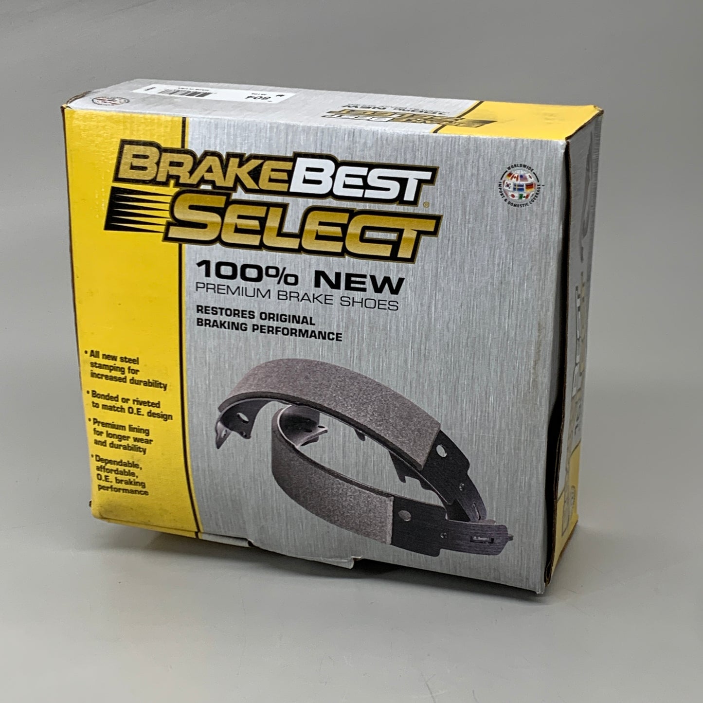 BRAKE BEST SELECT Premium Brake Shoes 4PK 804 (New Other)