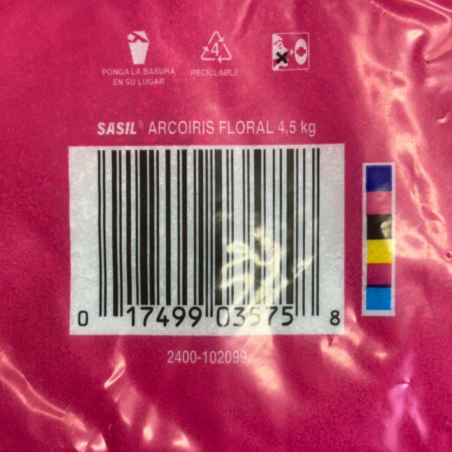 ARCOIRIS FLORIAL (2 PACK) Multipurpose Powder Detergent 9.92 Lbs Light Blue