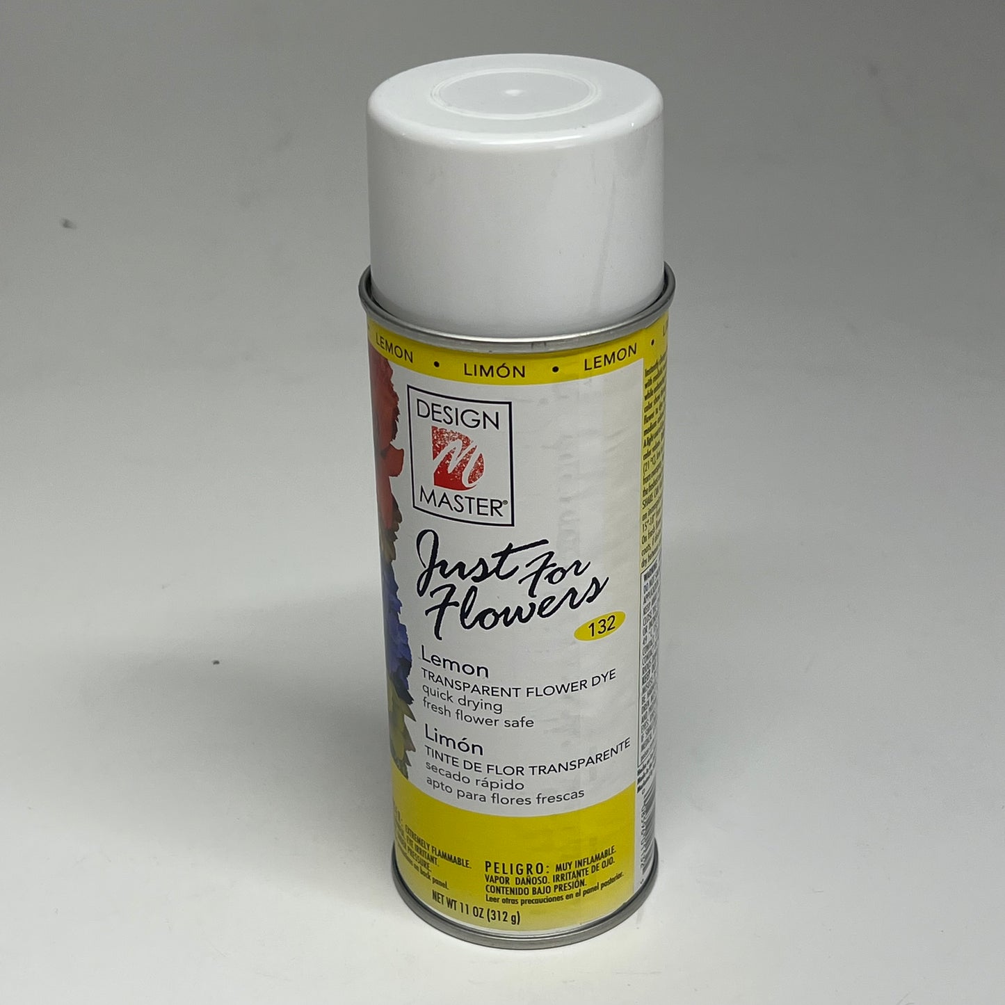 DESIGN MASTER (2 PACK) Just for Flowers Transparent Flower Dye 11oz Lemon 132