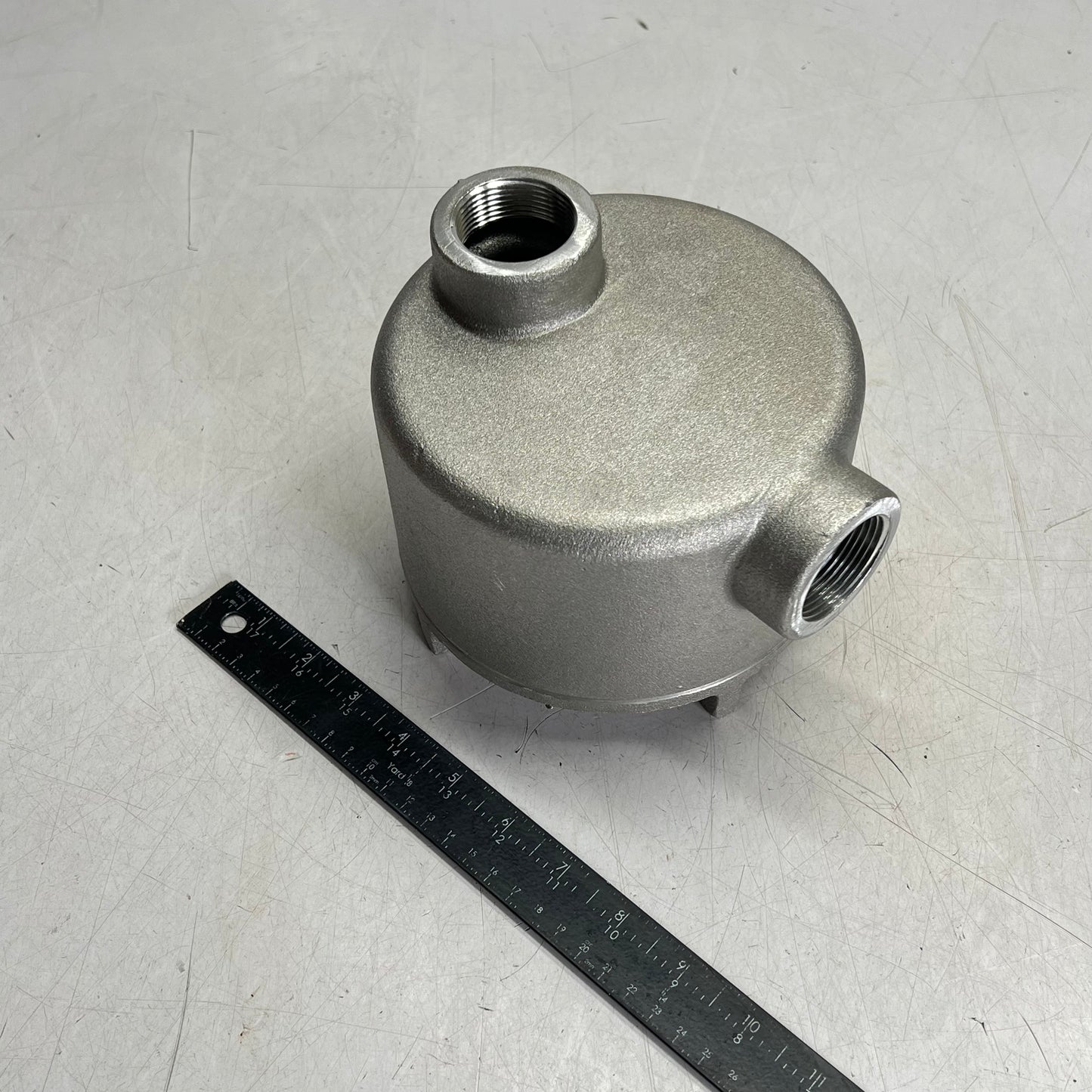 ADALET Explosion Proof Multi Hub Junction Box Cast Aluminum  1-1/4" NPT XJAB-570