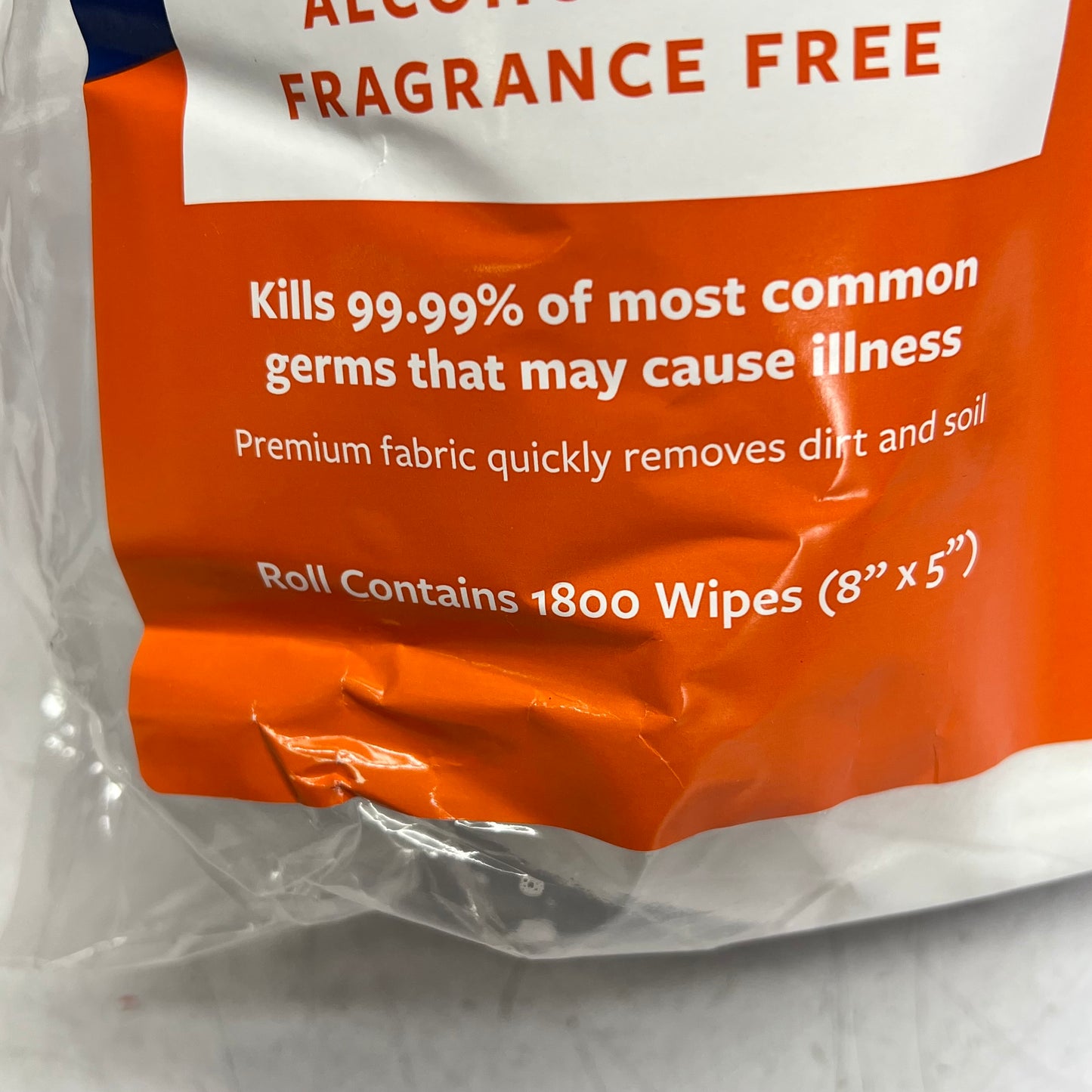 ZA@ GOOD EARTH  (2 PACK, 1800 WIPES EACH)  Sanitizing Wipes  8"x5" White BB 12/27