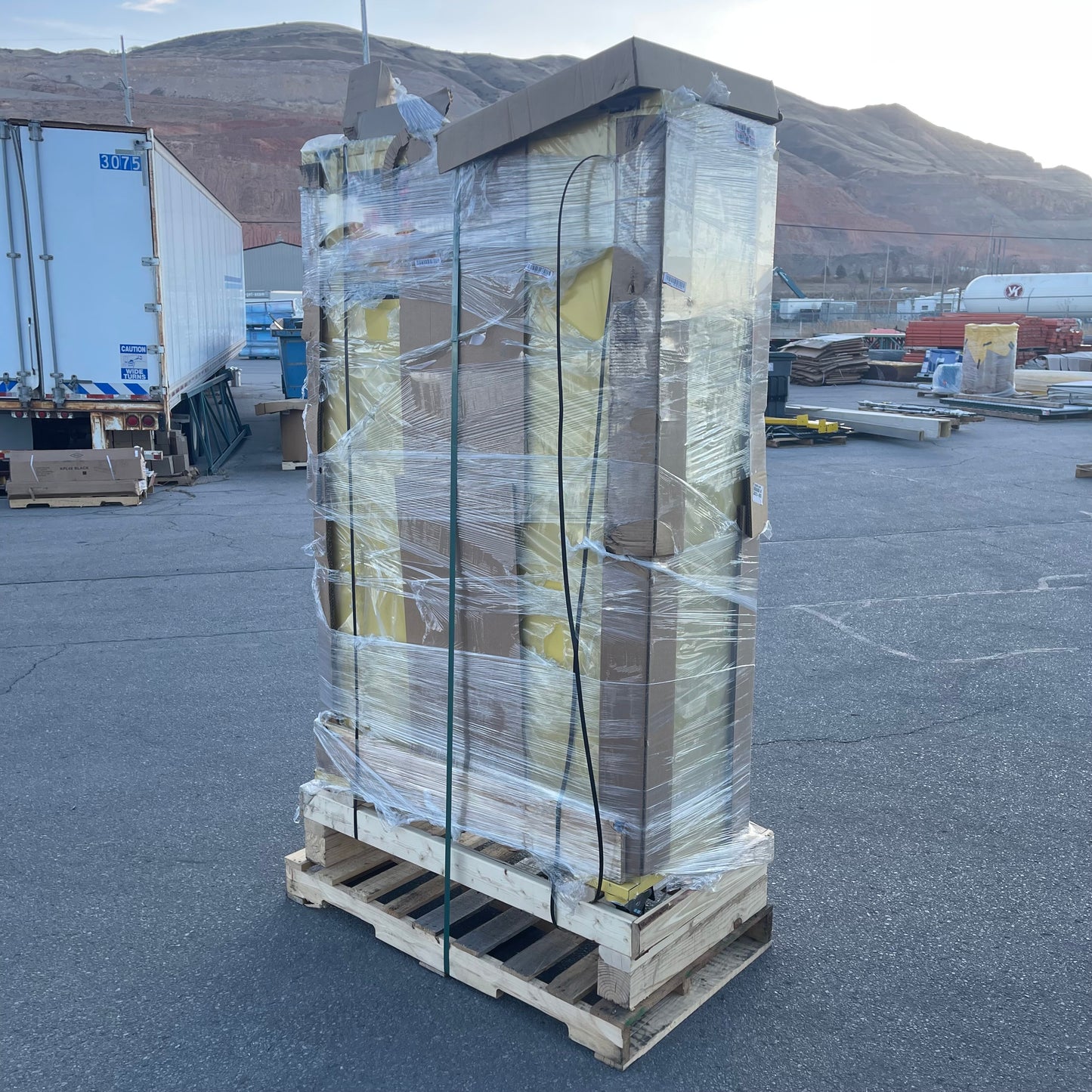 Z@ SECURALL Rolling Safety Storage Cabinet for Flammable Liquids 45 Gal Capacity A345-C (AS-IS)(D)