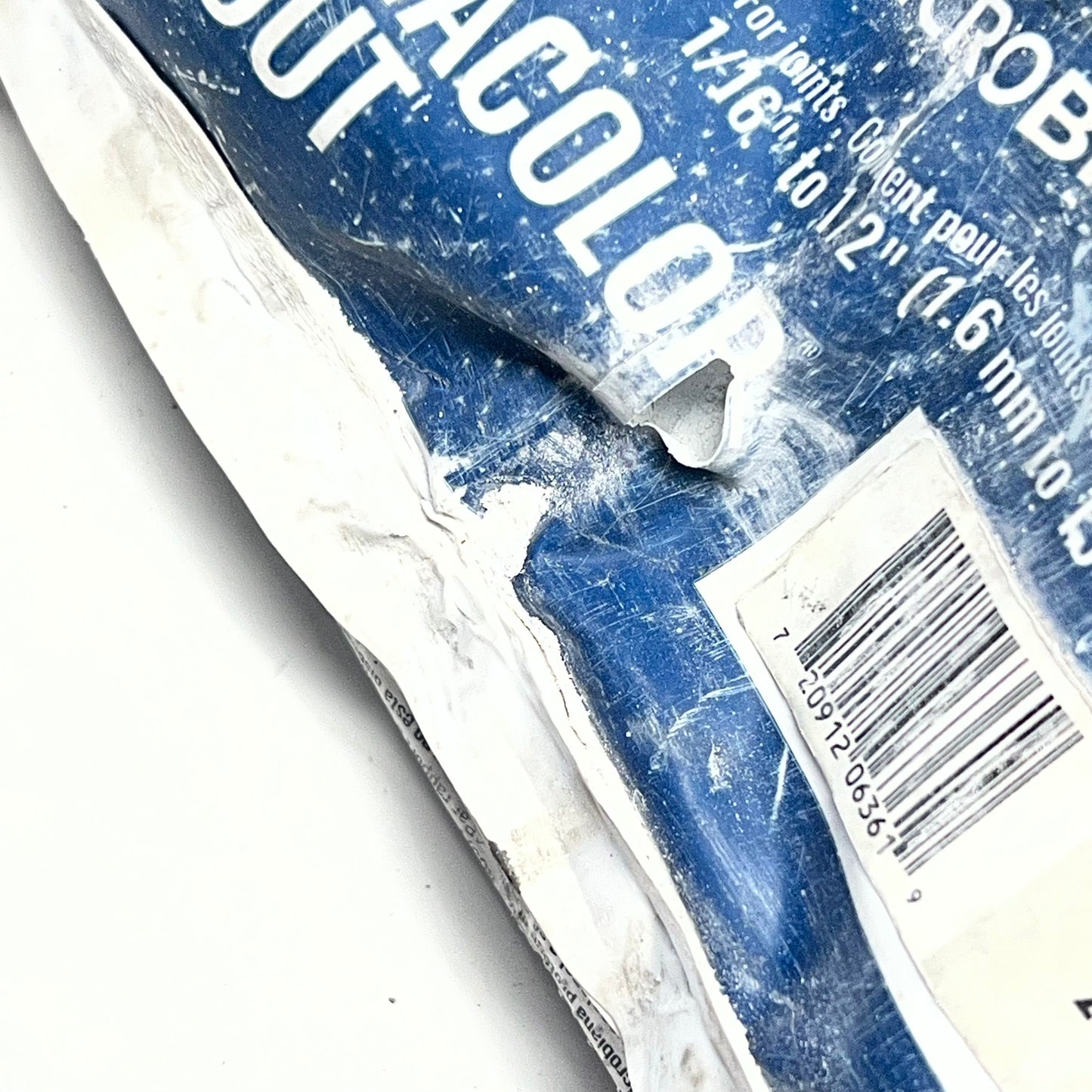 ZA@ LATICRETE Permacolor Grout High Performance Cementitious Tile Grout 20lbs 09 Frosty (As-Is)