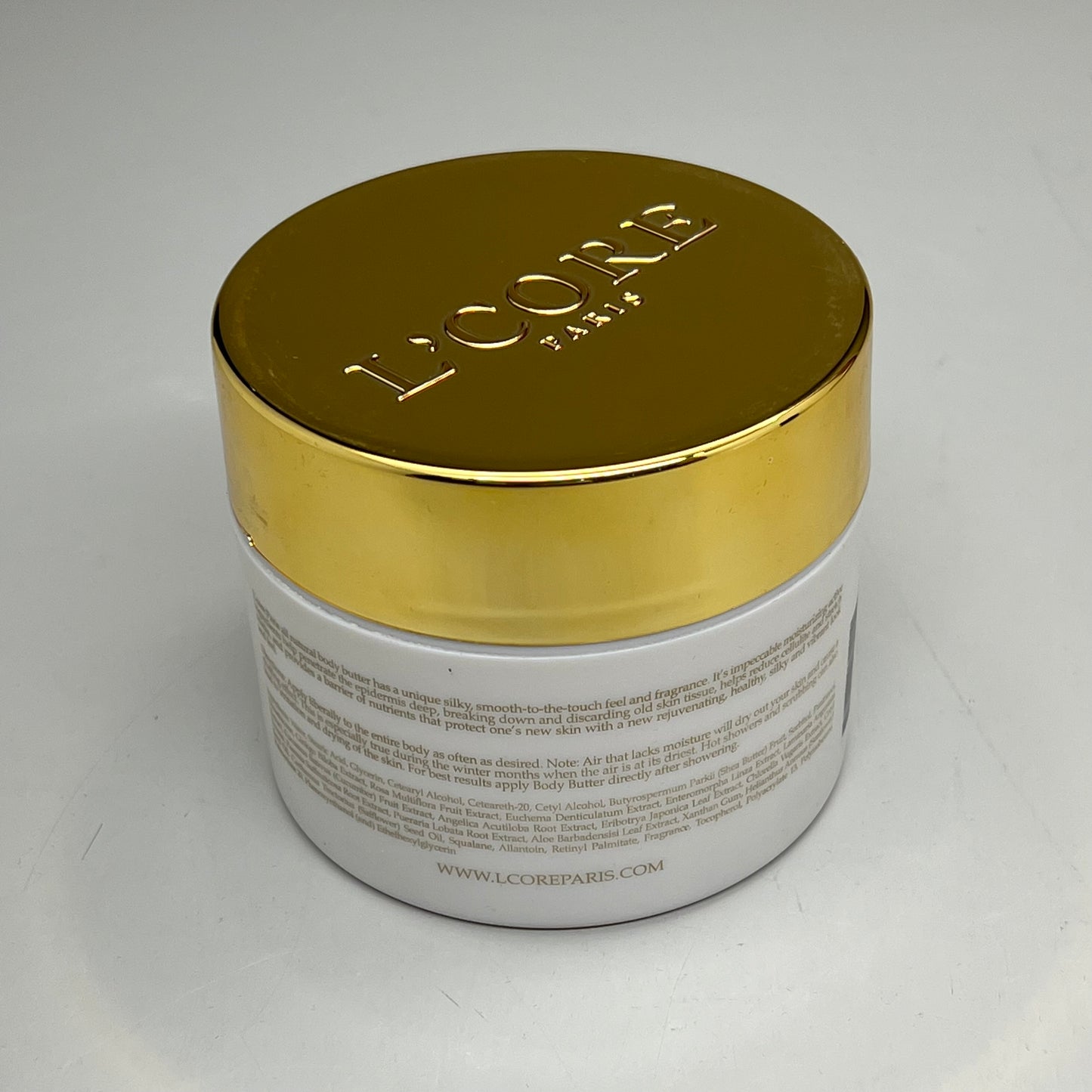 ZA@ L'CORE Gourmet Body Butter Cellulite Control 8.4 oz BB 24 Months After Opening