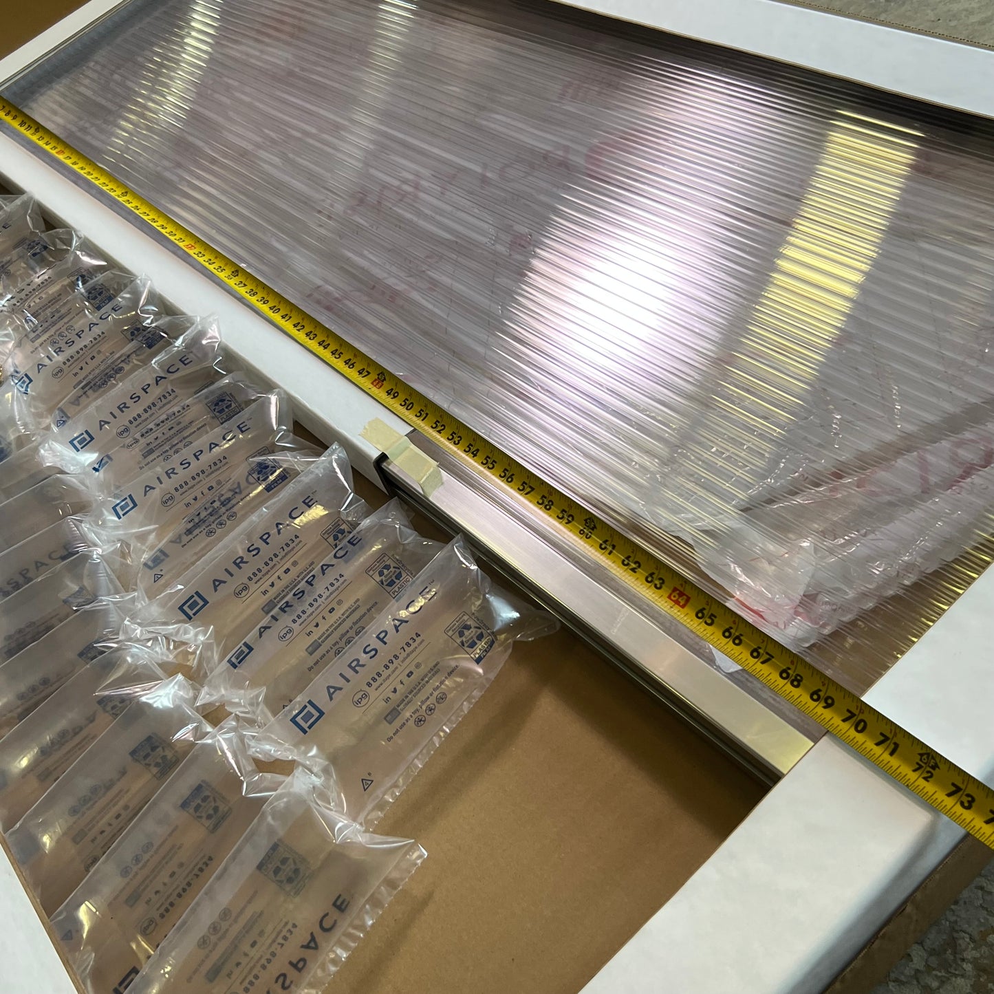 VERSACE PORTA Hush Screen Door Charcoal 6" x 6" Gray WO138657