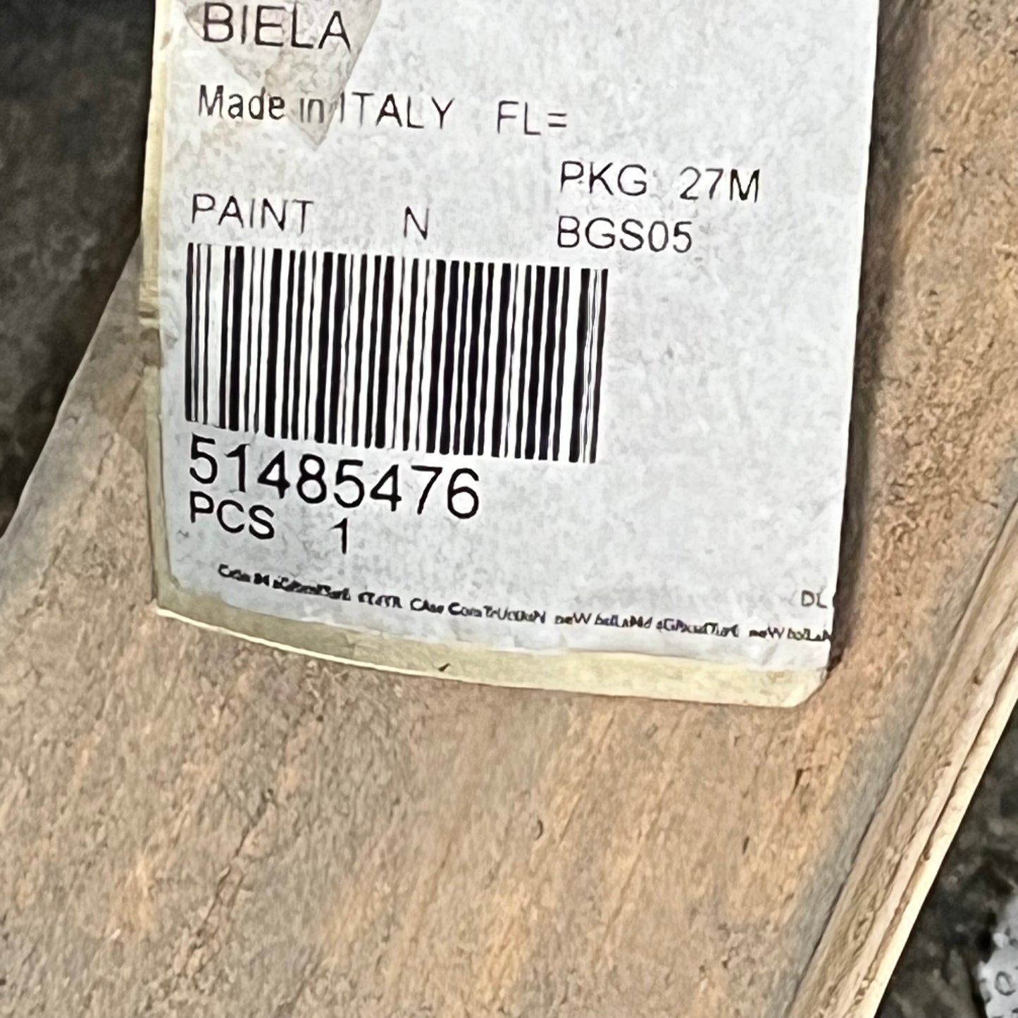 CNH INDUSTRIAL Genuine Parts Link Conrod for Compact Wheel Loaders Grey 51485476