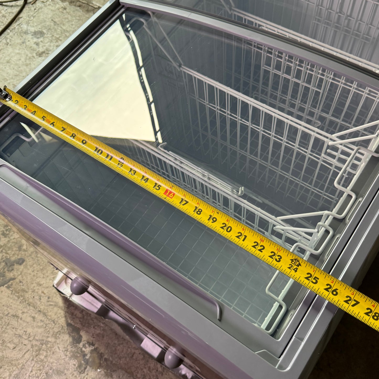 HIRON Showcase Freezer / Refrigerator Multifunction 38"L x 27"W x 30"H Brown SD-300E