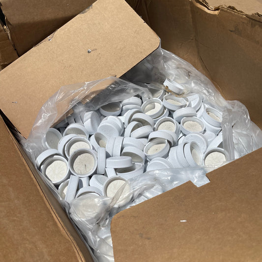 ZA@ Pallet of PHOENIX Safety Lids for Medicine Bottles White 045CRCSTPTA (New)(A)