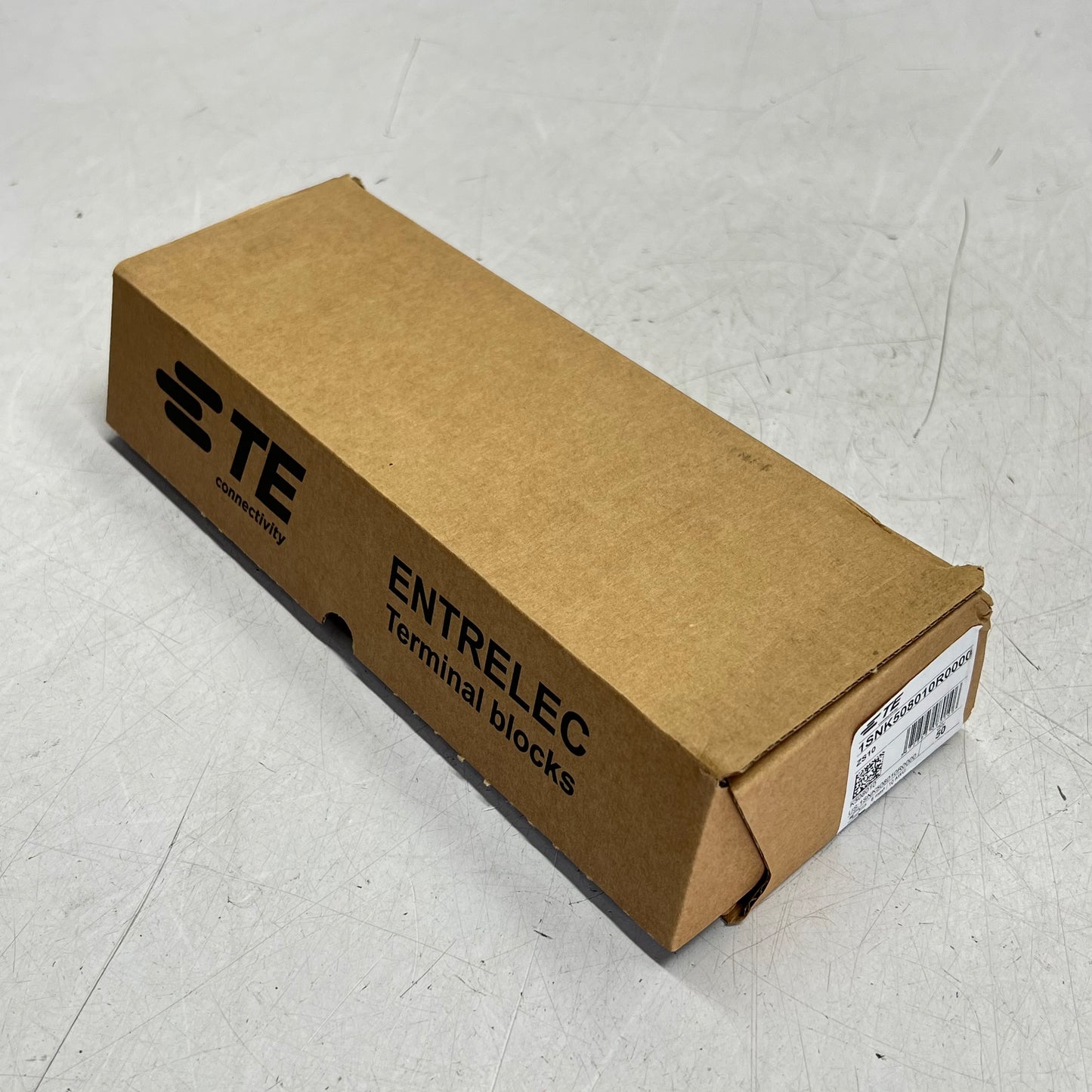 TE CONECTIVITY Din Rail Mount Terminal Block 6 AWG 57 A Grey 1SNK508010R0000