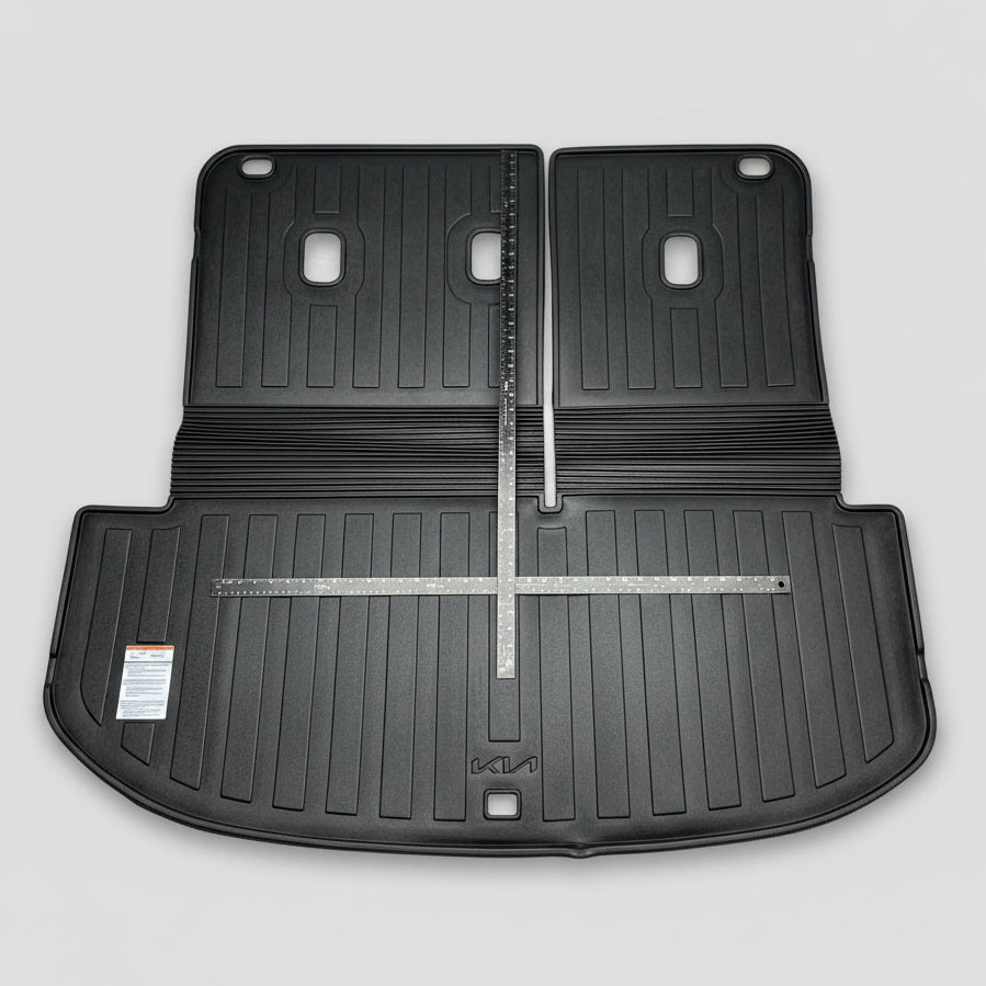 KIA Genuine Oem Telluride Cargo Tray W/ Seatback Protection Black AU000 P8F12