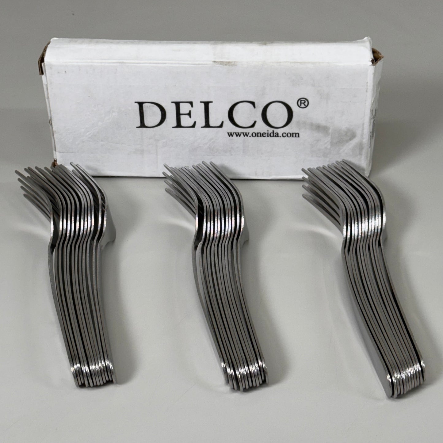 DELCO (108 FORKS) Windsr III 1880 Hospitality 18/0 Stainless Steel 7" Forks B401FPLF