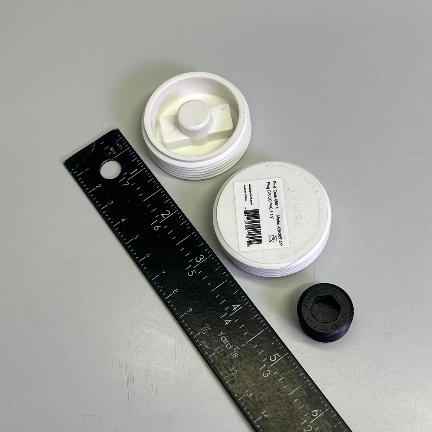 TODD Holdings Tank Fitting Relocation Kit Stainless Steel Hardware White 90-2219