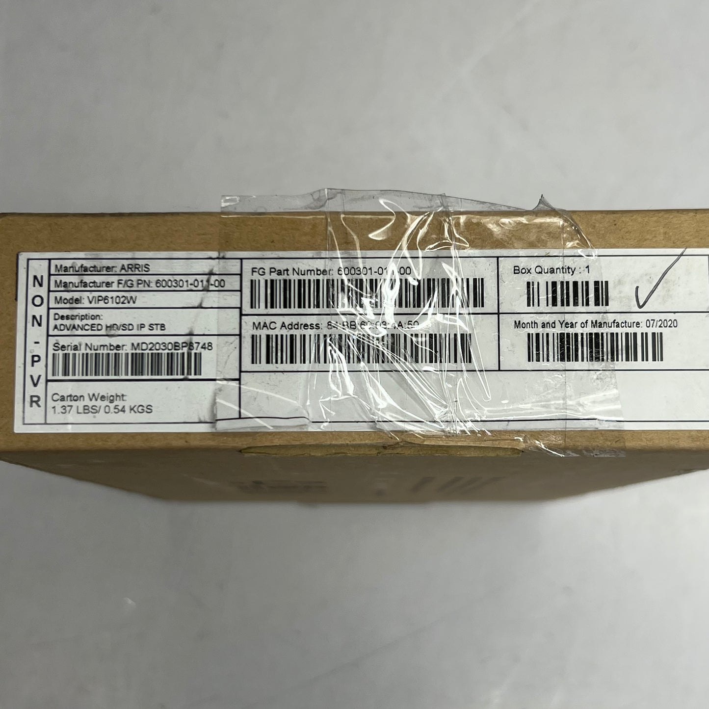 ARRIS Android TV Box for Upcoming Streaming VIP6102W