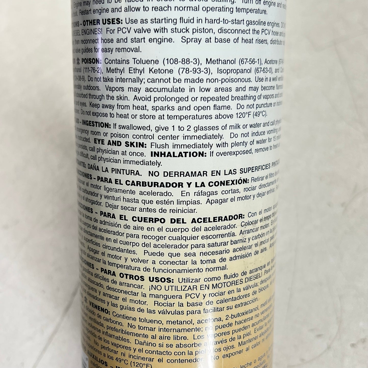 ZA@ BERRYMAN (2 PACK) B-12 Chemtool Carburetor Choke & Throttle Body Cleaner Cleaner 16 Oz 0117
