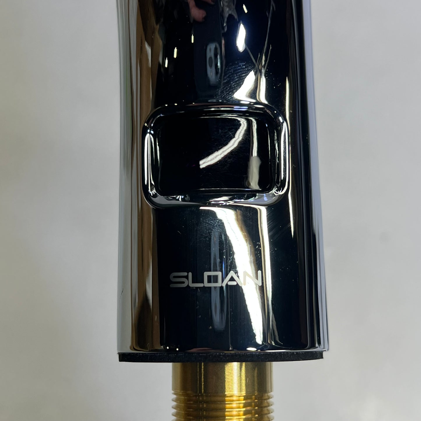 SLOAN Deck Mounted Automatic Foam Soap Dispenser & Faucet Chrome ESD1500A