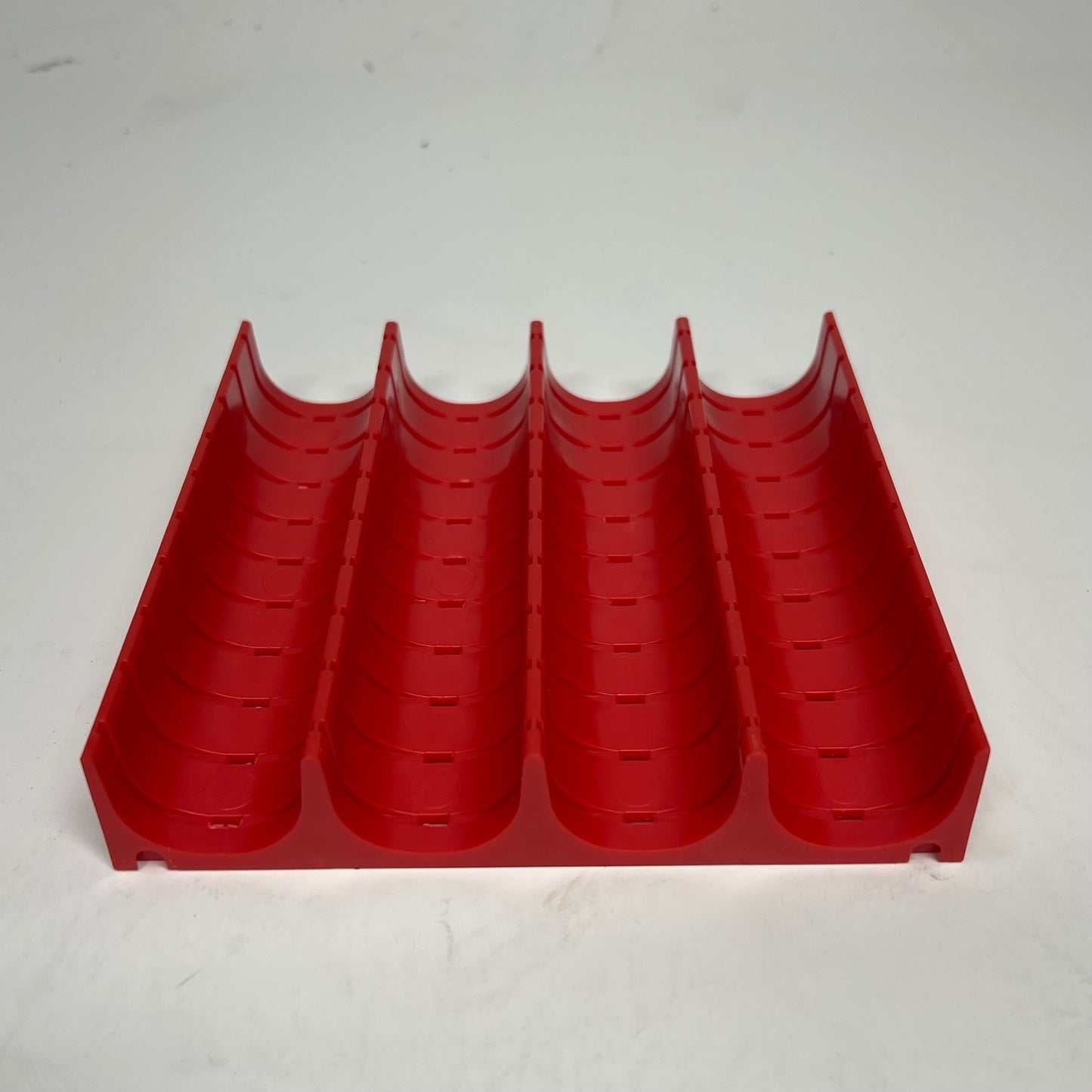 LISTA (6 PACK) Stanley Black & Decker Slotted Grooved Tray  6"x6" Red SGT-2-6