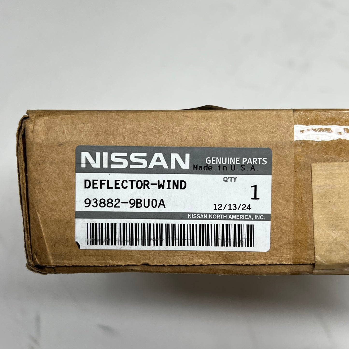 NISSAN Genuine OEM Mud Guard 2022-2026 Nissan Frontier Rear Right 93882-9BU0A