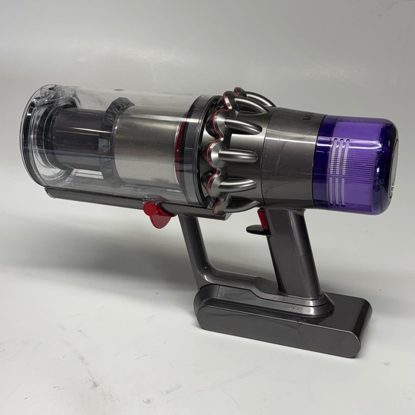 DYSON V11 Plus Cordless Vacuum Sz 9.84"W x 10.28"L x 49.67"H, Nickel/Purple