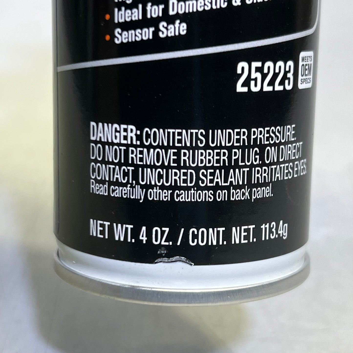 PERMATEX The Right Stuff Black Gasket Maker 4 oz. 25223
