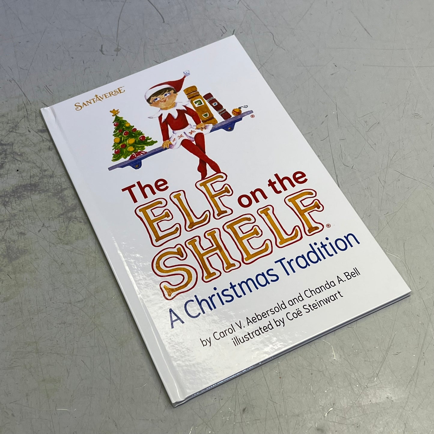 SANTAVERSE The Elf On The Shelf Doll & Hardback Book A Christmas Tradition