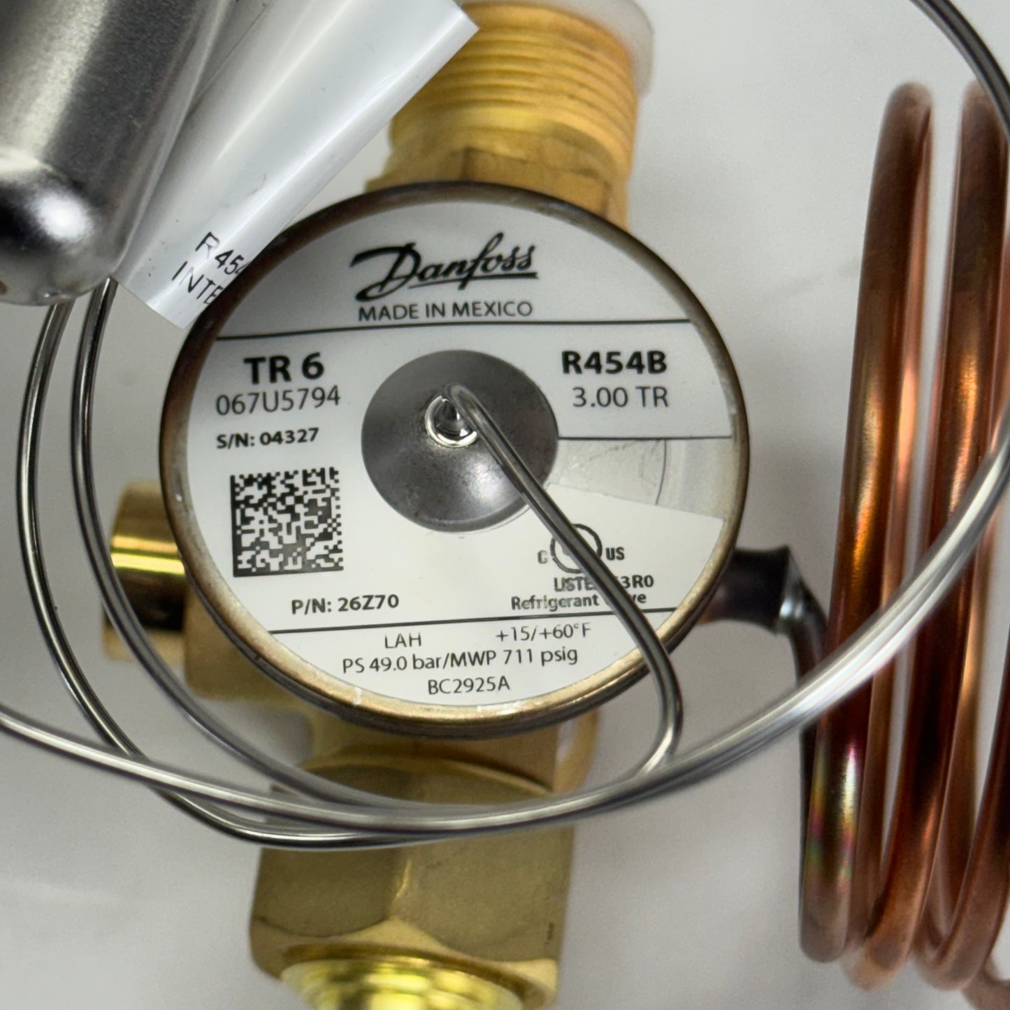 DANFOSS Thermostatic Expansion Valve TR 6 R454B 067U5794
