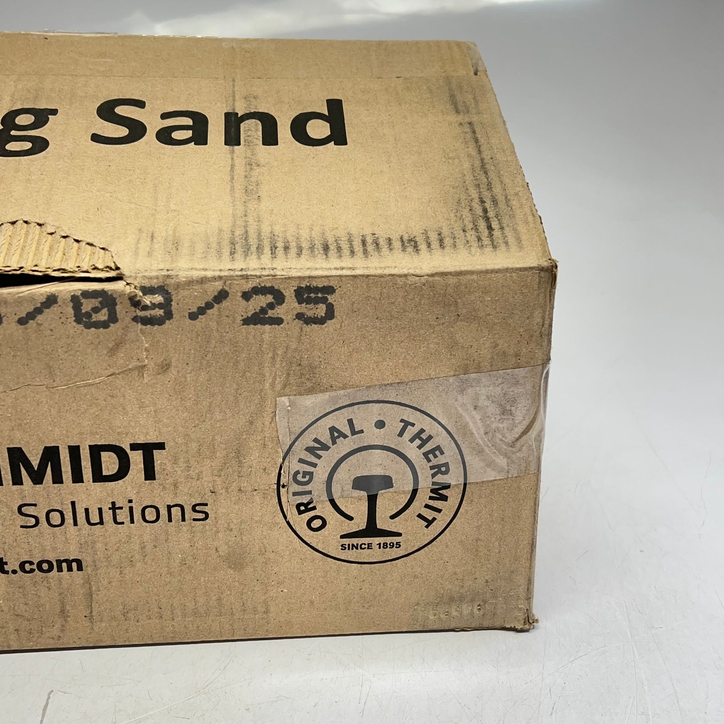 GOLDSCHMIDT (4 PACK, 9LBS EACH) Luting Sand For High Temp Thermite Welding Tan