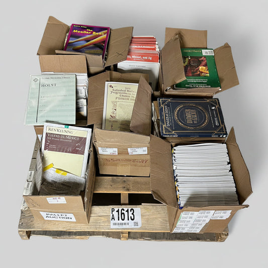 ZA@ Pallet of MIXED Assorted Sheet Music Booklets (AS-IS)