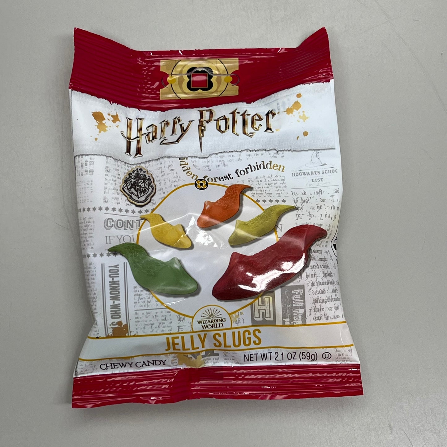 JELLY BELLY (60 BAGS) Wizarding World Harry Potter Jelly Slugs Candy 2.1oz BB 1/25