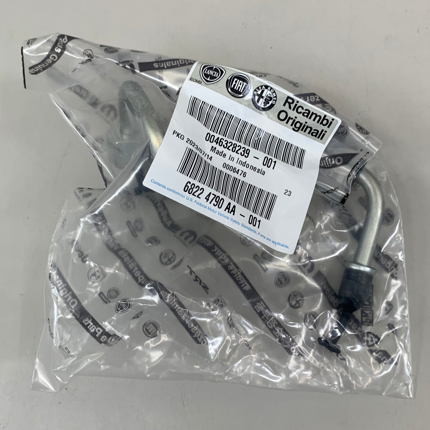 MOPAR Fuel Injector Supply Tube Kit CSSMZ466AA CSSMZ46EAA 6000634310