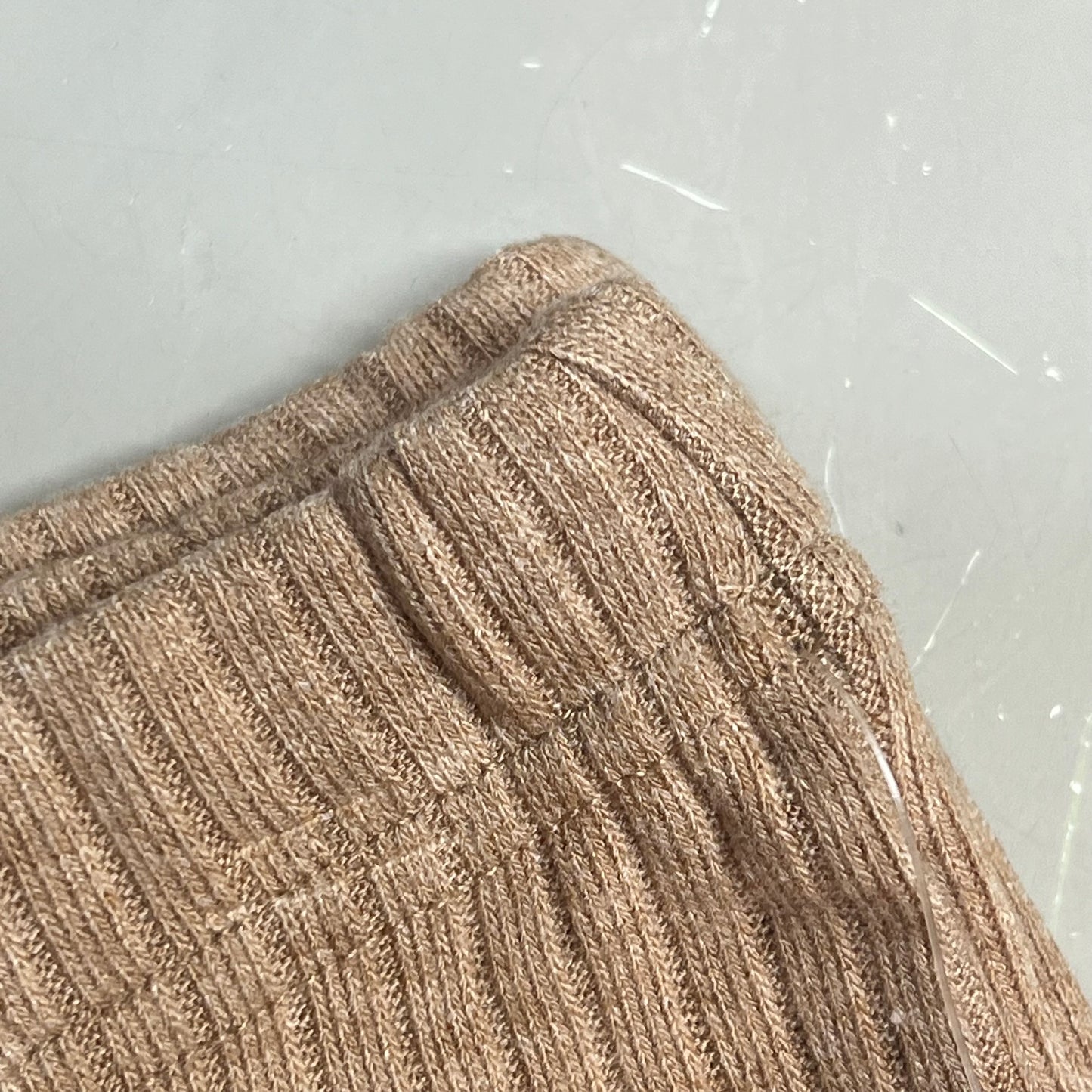 ZA@ WONDER NATION Twin Rib Bottoms Girl Sz XXL (18) Dark Latte Heather